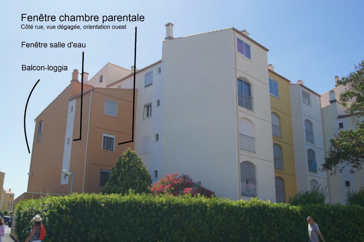 Les Locations de Lara I - T2 spacieux Loggia Parking privatif Près port, plage, Ile Loisirs Agde Esterno foto